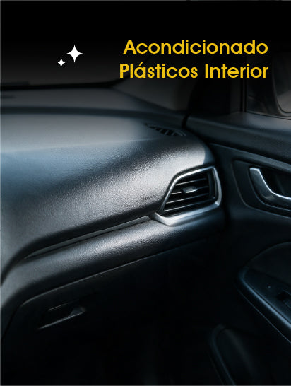 Acondicionado de plásticos interior